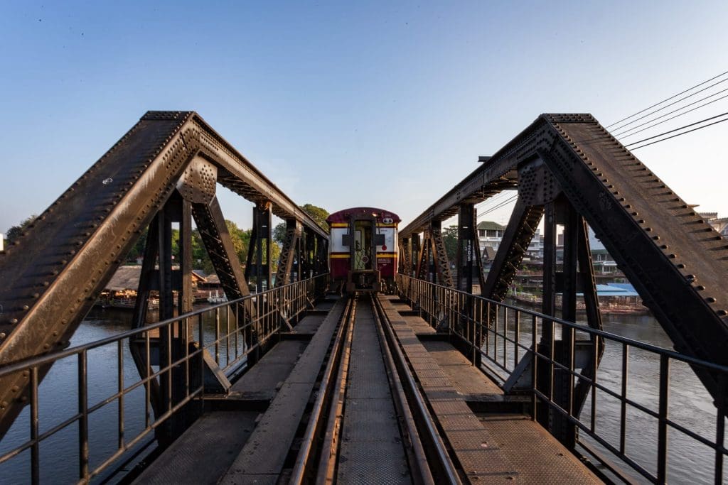 The Bridge Over the River Kwai, Kanchanaburi Thailand