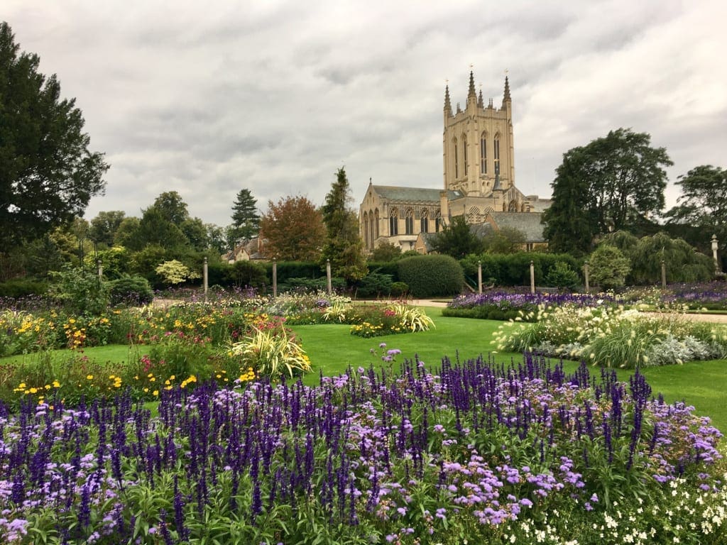 Abbey Gardens and St Edmundsbury Cathedral (credit Sue Warren)