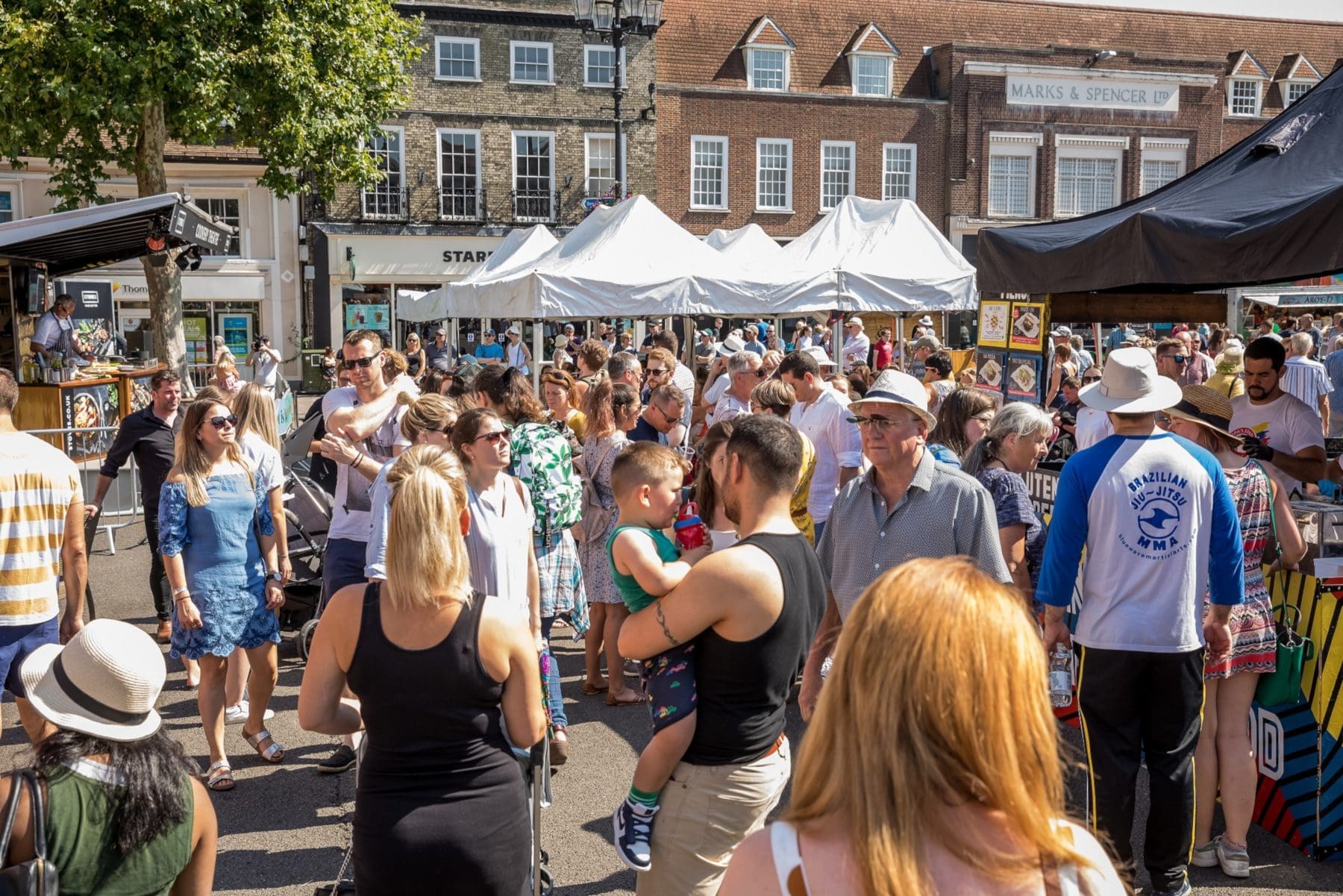 Our Bury St Edmunds Food & Drink Festival - stalls (Phto Our Bury St Emunds)
