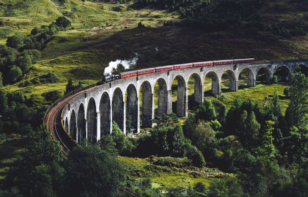 Take the train through Scotland this spring,