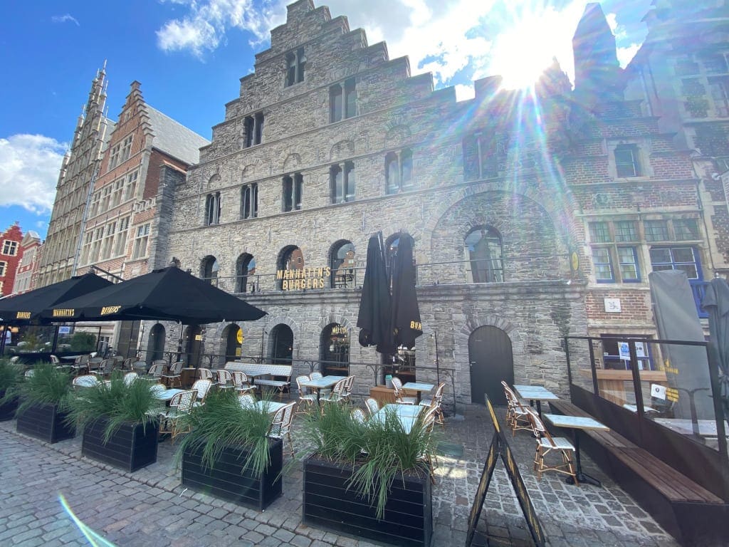 The oldest building in the Old Harbour, Ghent