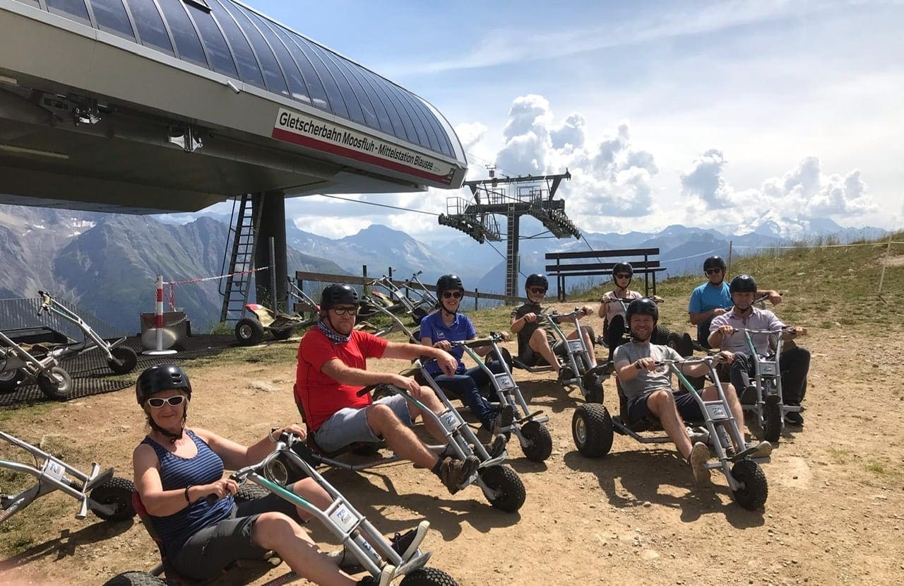 Karting in the Alps