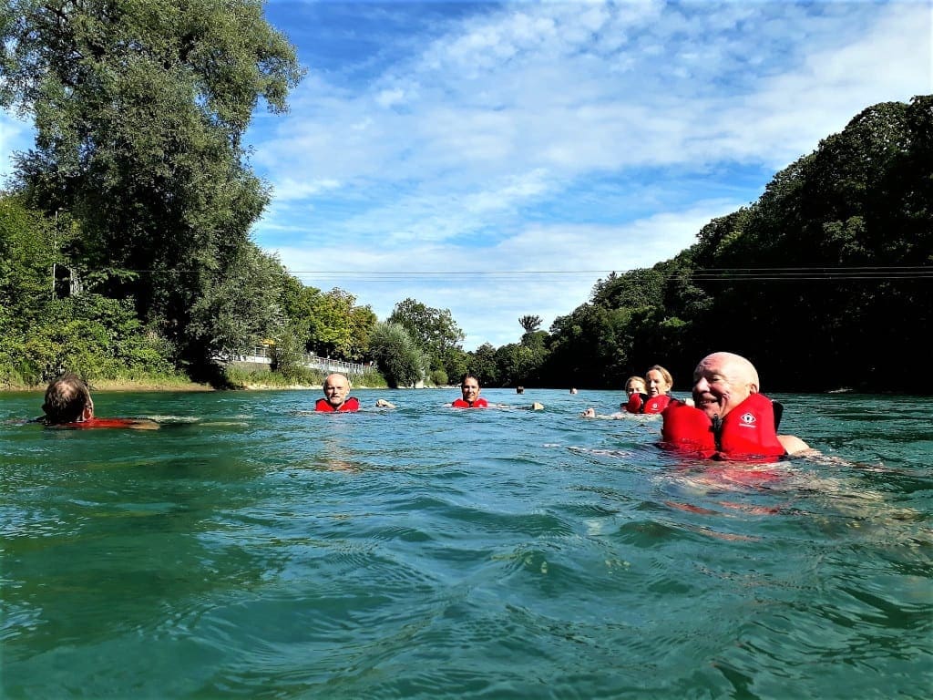 Wild Swimming in the Aare