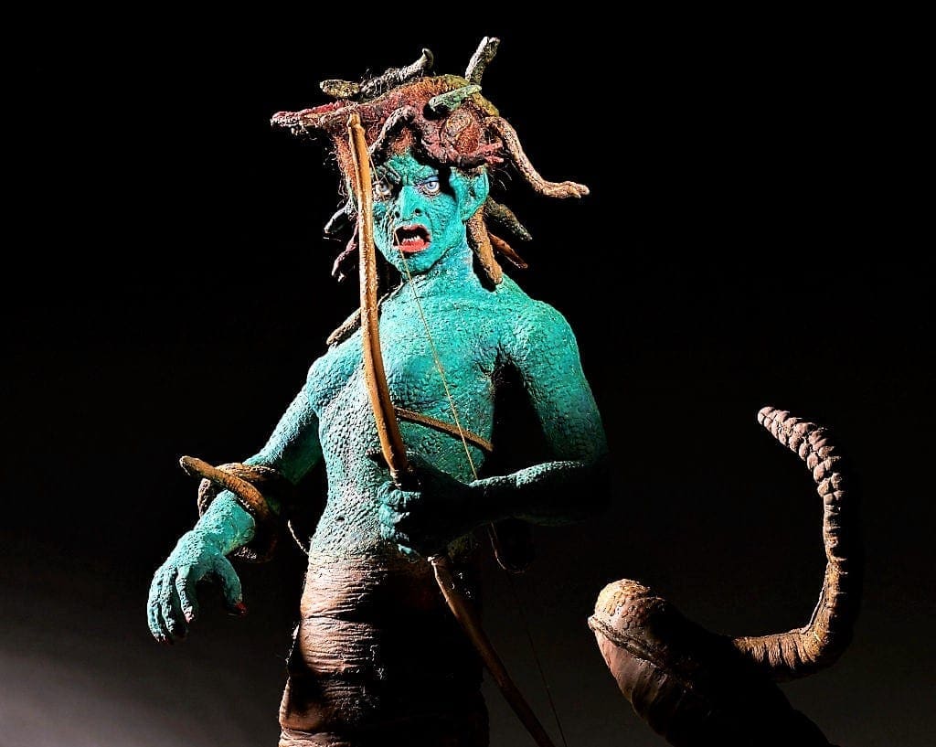 Ray HARRYHAUSEN (1920-2013) Medusa model from Clash of the Titans, c.1979 Collection: The Ray and Diana Harryhausen Foundation (Charity No. SC001419) © The Ray and Diana Harryhausen Foundation Photography: Sam Drake (National Galleries of Scotland)