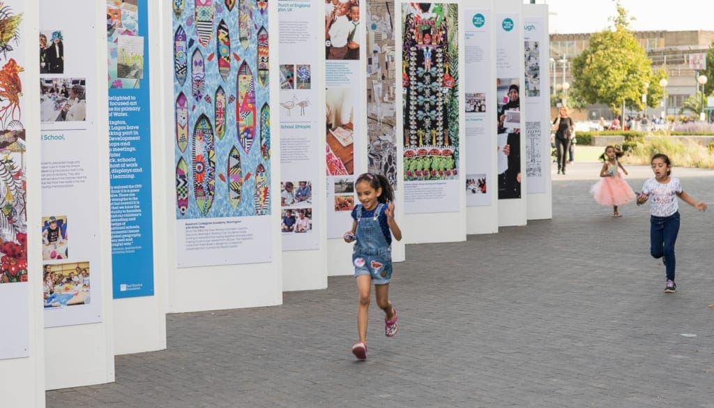 Rivers of the World,created through the Rivers of World project, led by the Thames Festival and the British Countil. Credit Milo Robinson