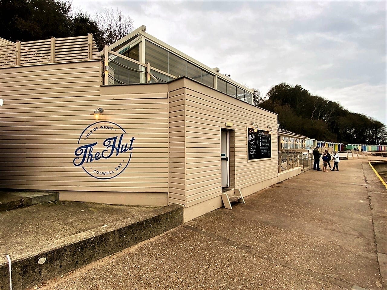 Journey's end at the Hut Colwell Bay