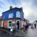 Queuing for Aldeburgh Fish and Chips