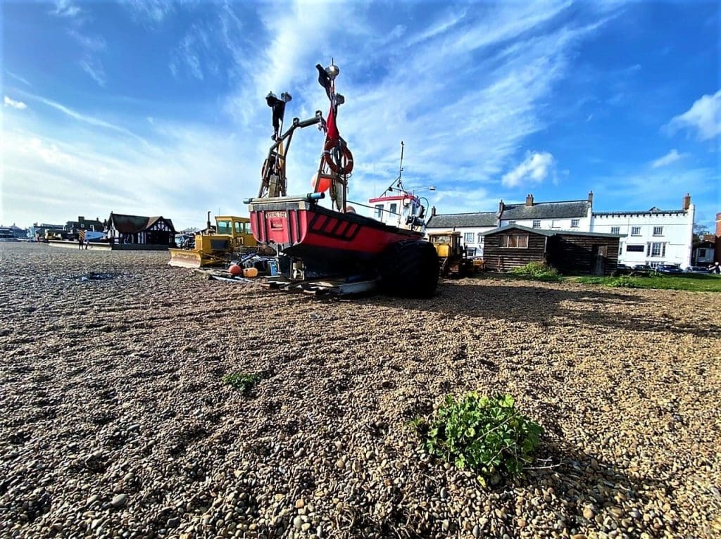 Beachfront at Aldeburgh Suffolk