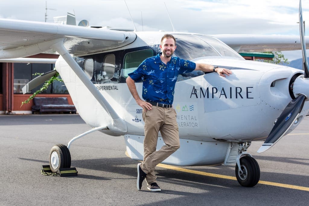 Ampaire founder and CEO Kevin Noertker