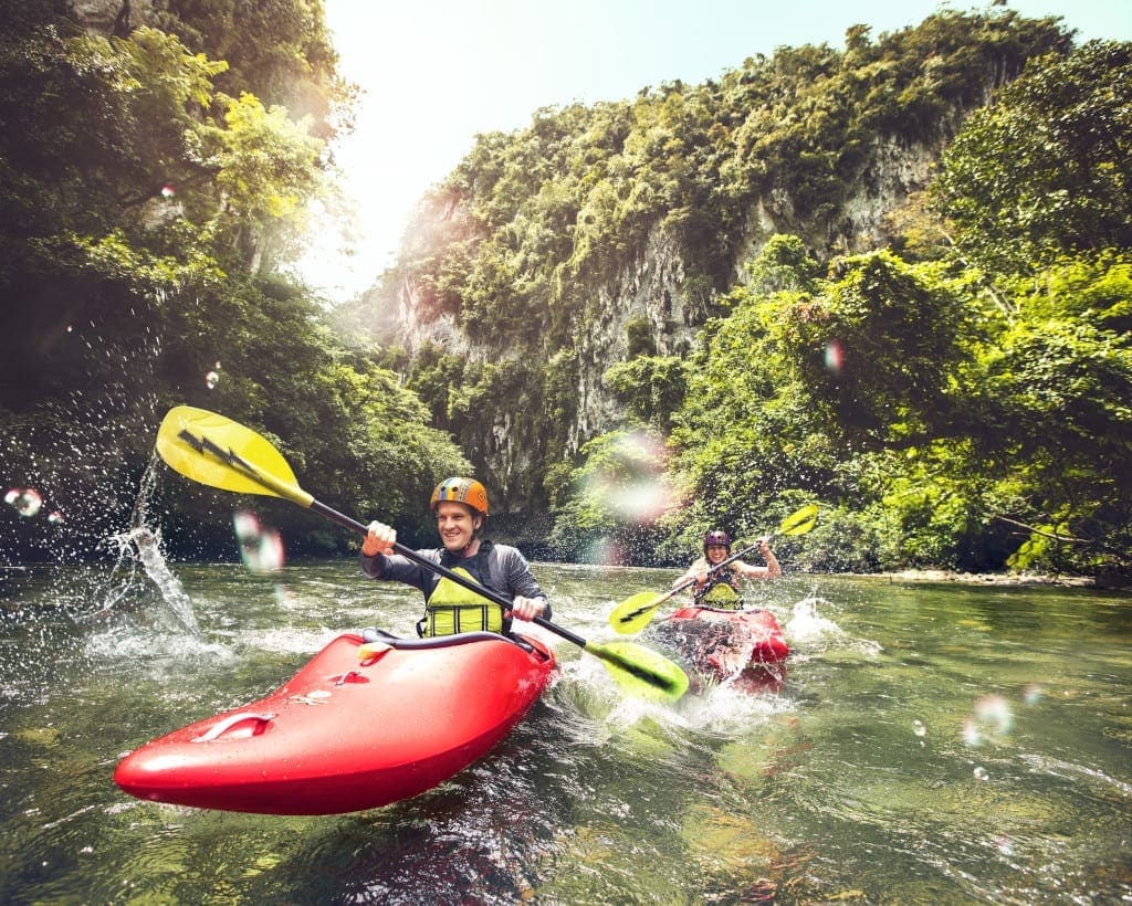 Kayaking is just one of a plethora of outdoor activities in Colombia.