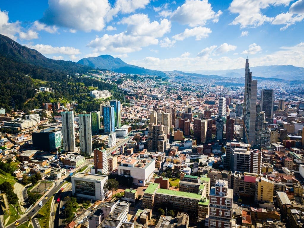 Bogota, the capital of Colombia