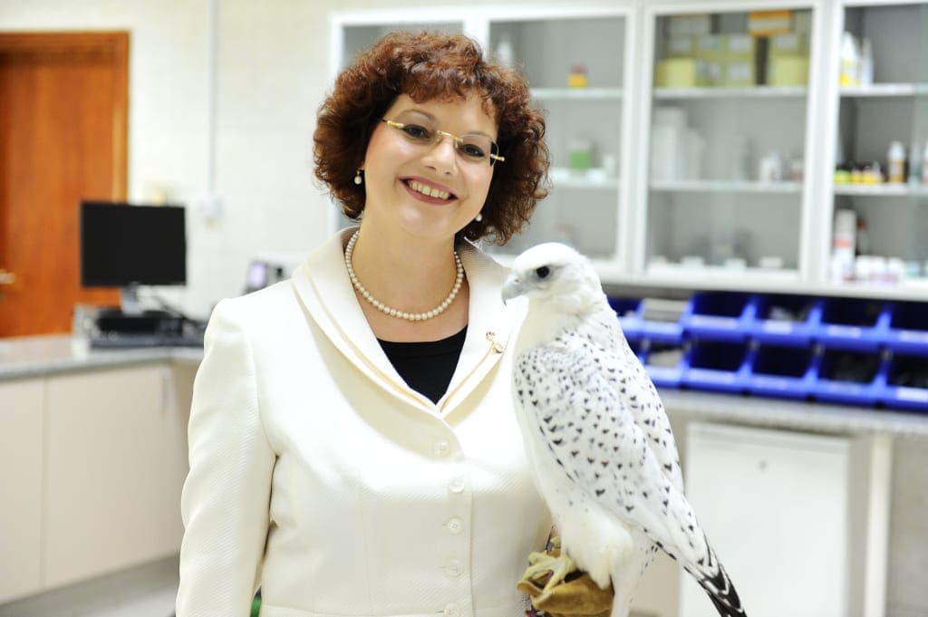 Dr. Margit Gabriele Muller, executivedirector of the Abu Dhabi Falcon Hospital