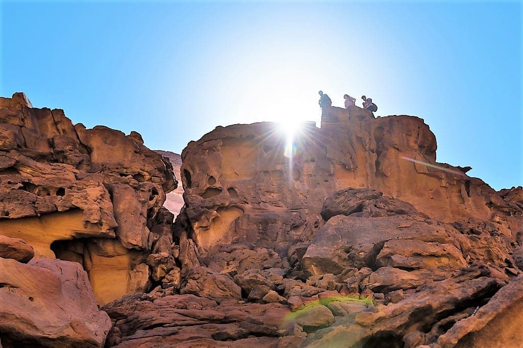 Hiking in AlUla, Saudi Arabia