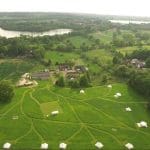 Home Farm Glamping on the Jubilee Line