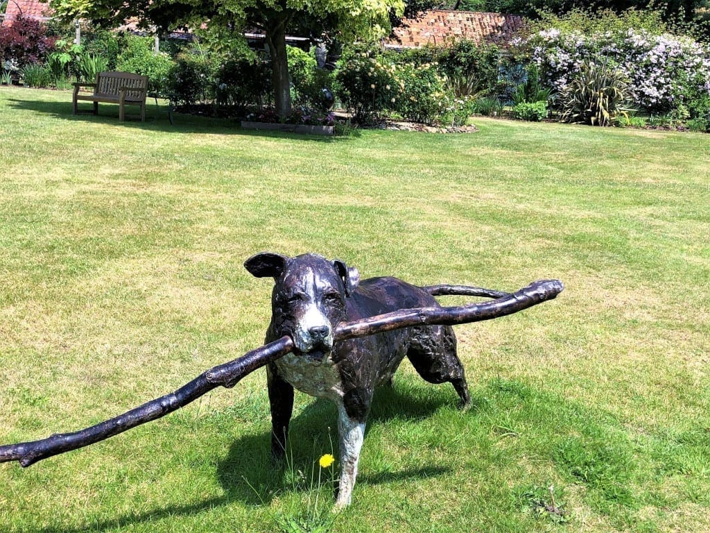 Craig Husband, who’s powerful Dog with Stick Potton Hall