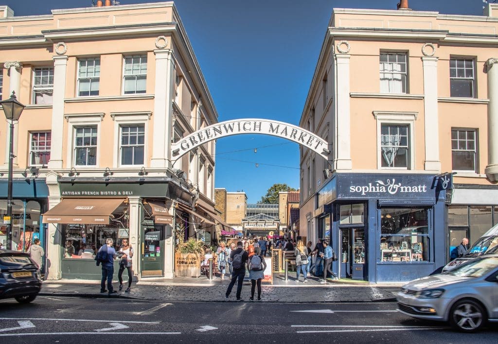 Greenwich Market, © Ed Simmons, photo provided by Visit Greenwich