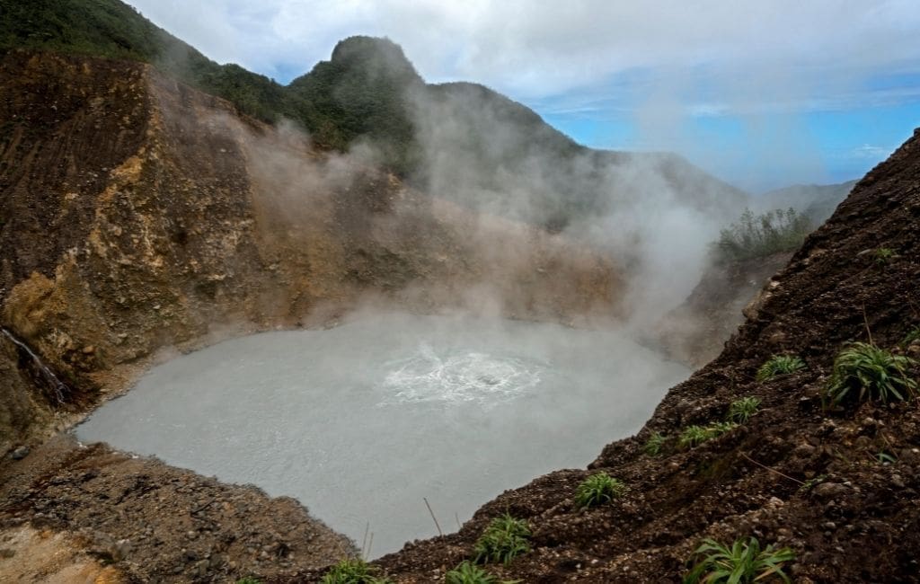 Visit the boiling lake on your Dominica holidays