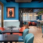 Contemporary art at Pocketsquare Skyline Bar