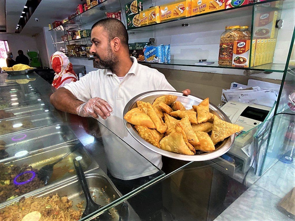 Jubin and the best samosas in London London's East End
