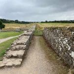 A section of Hadrian's Wall