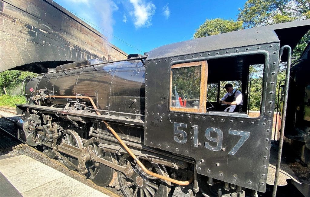 Locomotive on The Churnet Valley Railway