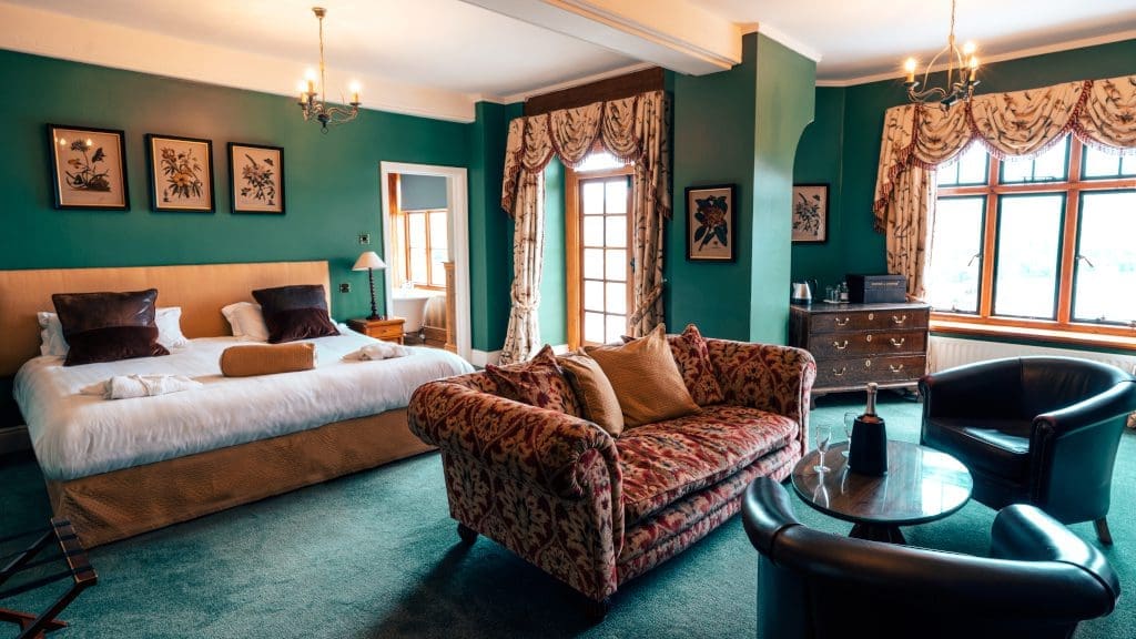 A bedrom at Lake Vyrnwy Hotel & Spa