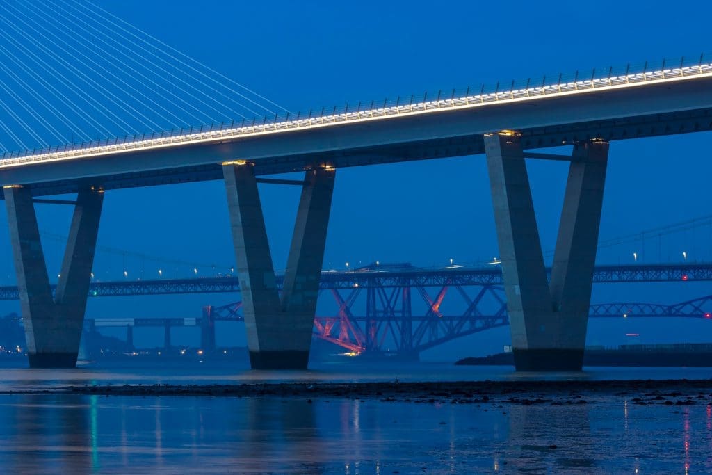 Three Bridges, South Queensferry, Scotlad