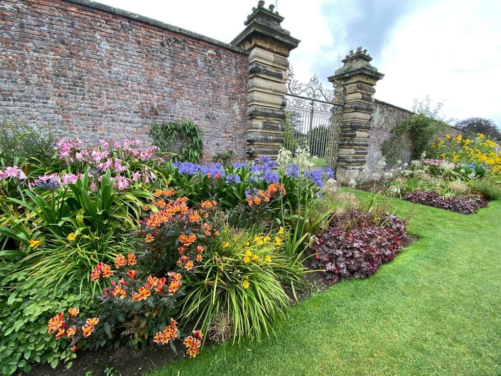 The walled gardens of Castle Howard