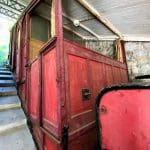 Old carriage on funicular