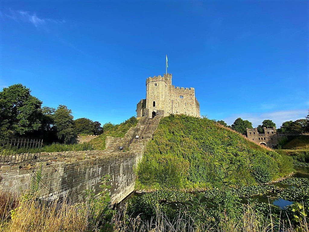 The keep at Cardiff Castle