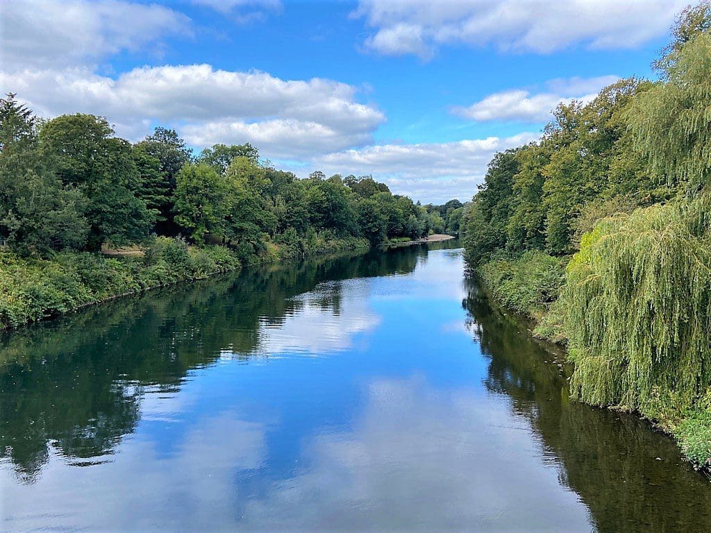 Crossing the River Taff