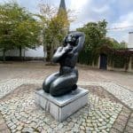 Statue in the beguinage
