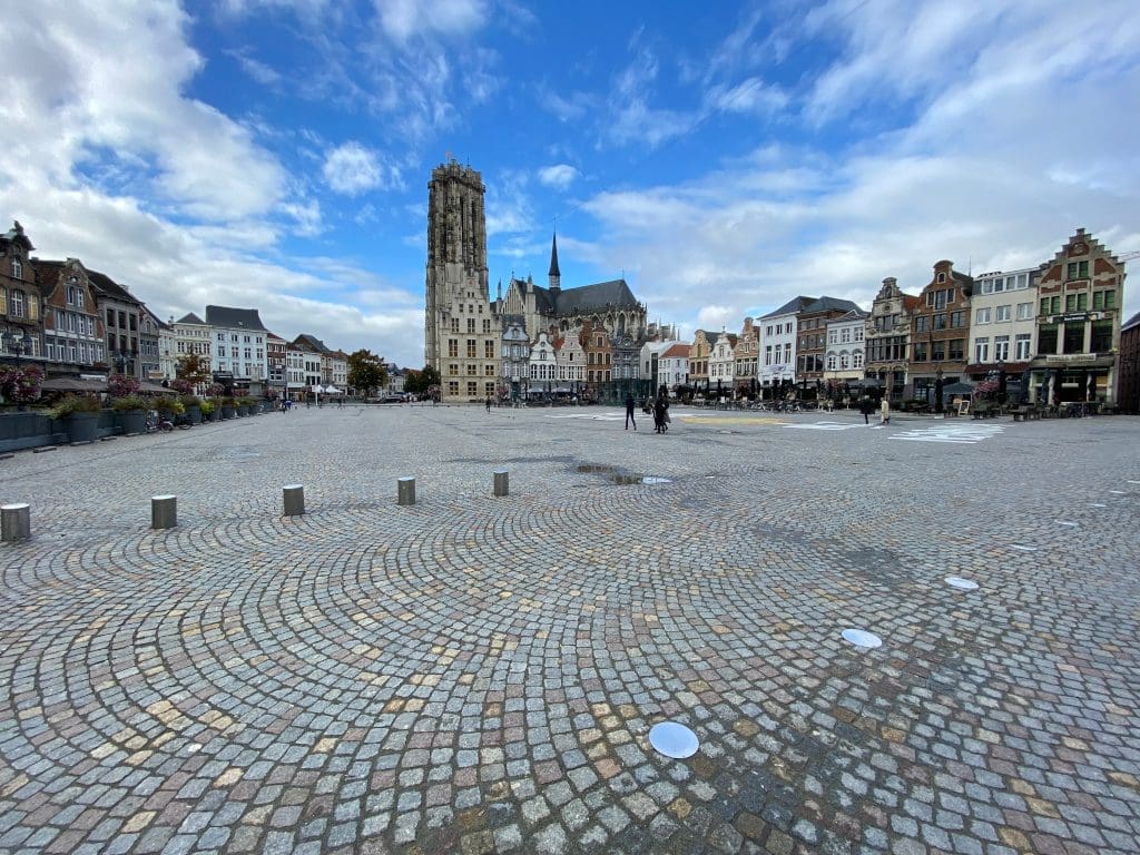 The Grote Markt of Mechelen