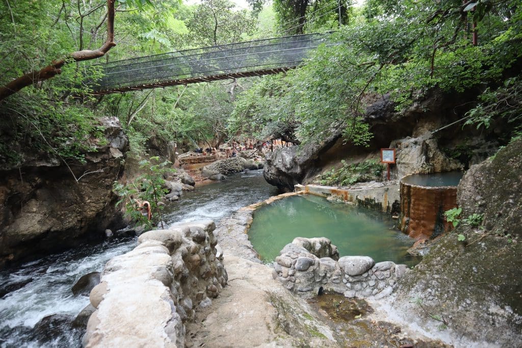 Relax in the Rincon de la Vieja hot springs
