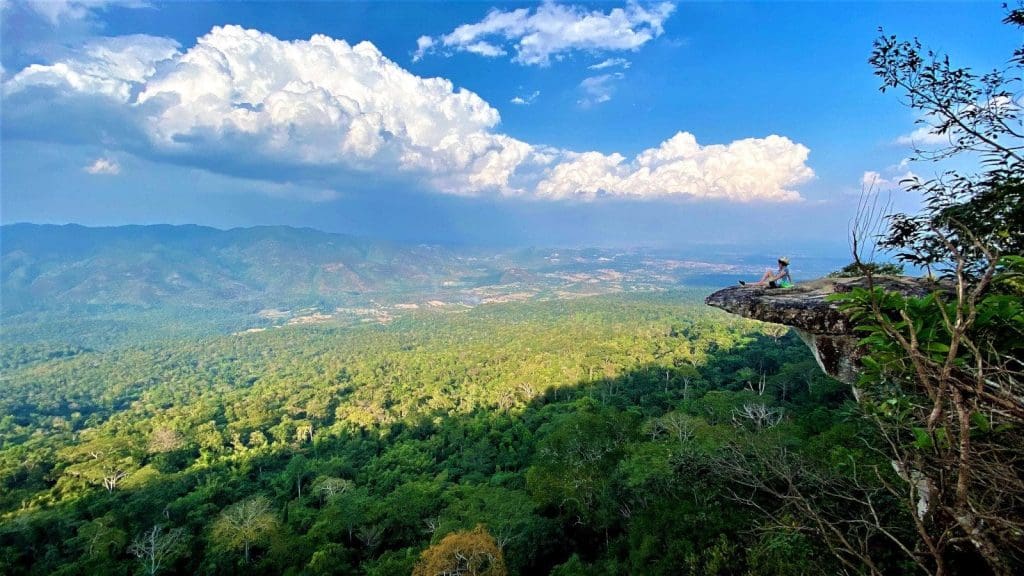 Kirirom's Hanging Rock, photo by Leslie Graham