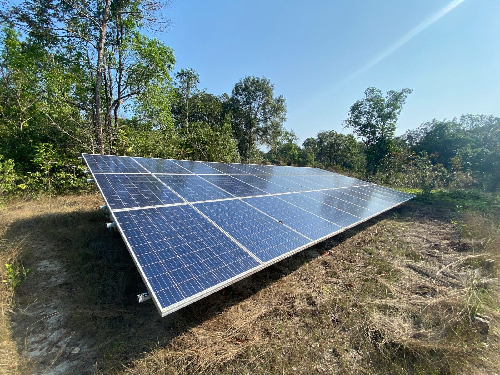 Cardamom Tented Camp gets its electricity from solar energy, photo Mark Bibby Jackson