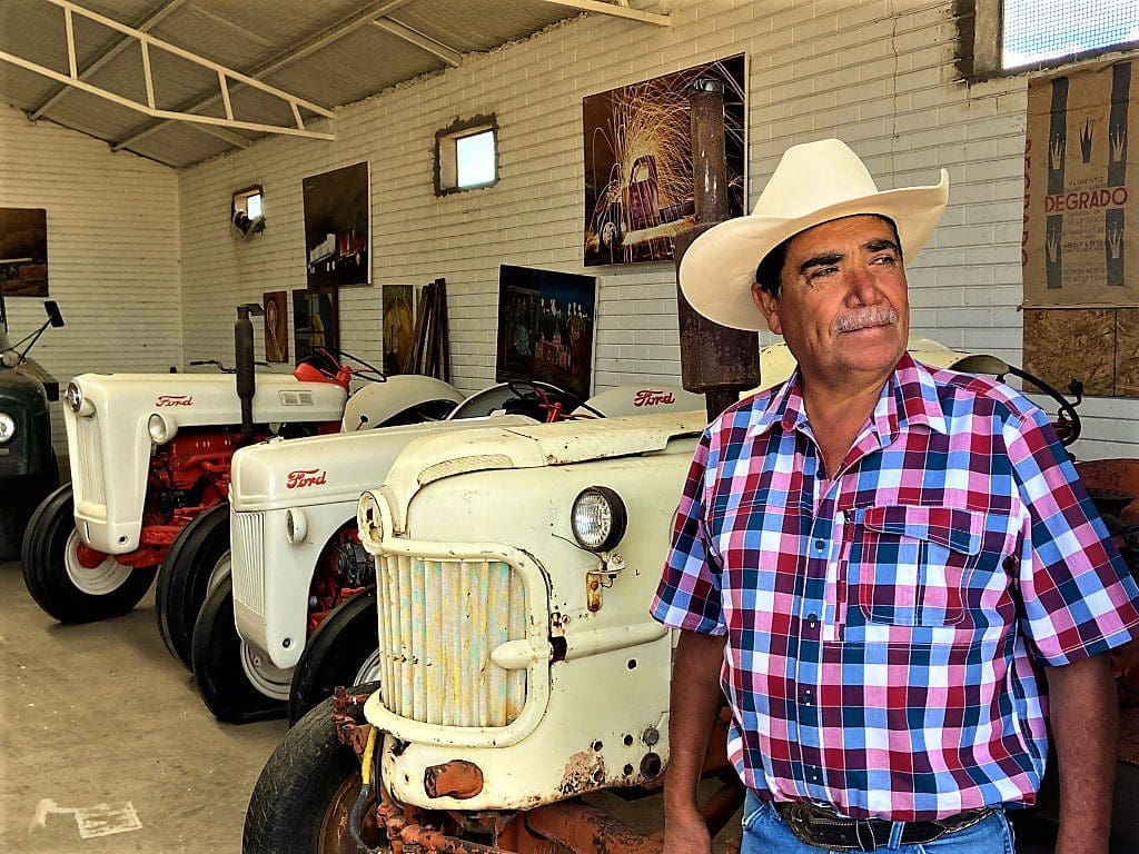 Carlos Venzor at his museum