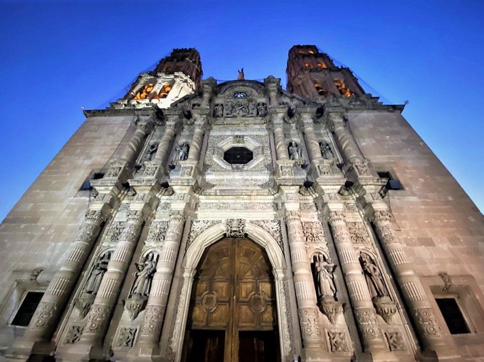 The cathedral at Chihuahua Mexico
