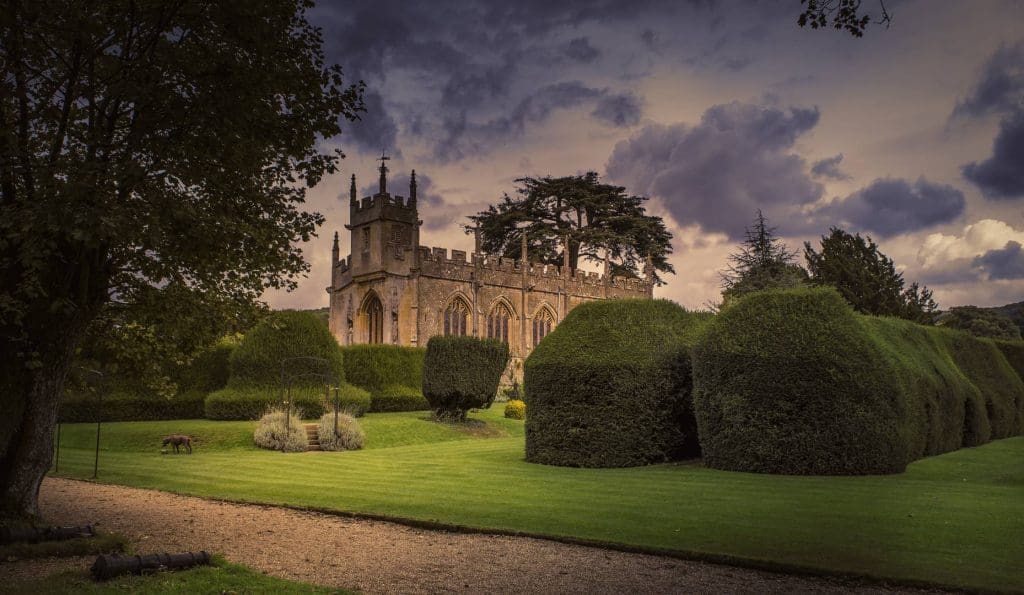 St Mary's Chapel, built circa 1460, at Sudeley Castle