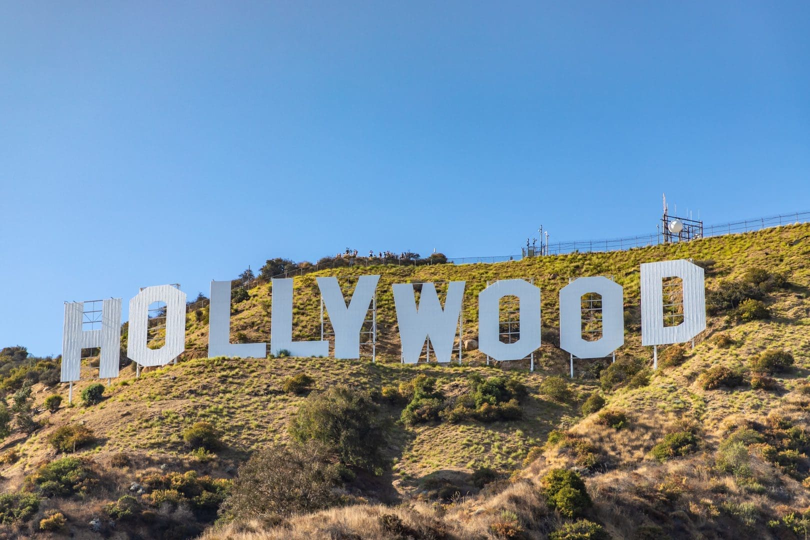 Holywood sign in Los Angeles, California, Deposit Photos
