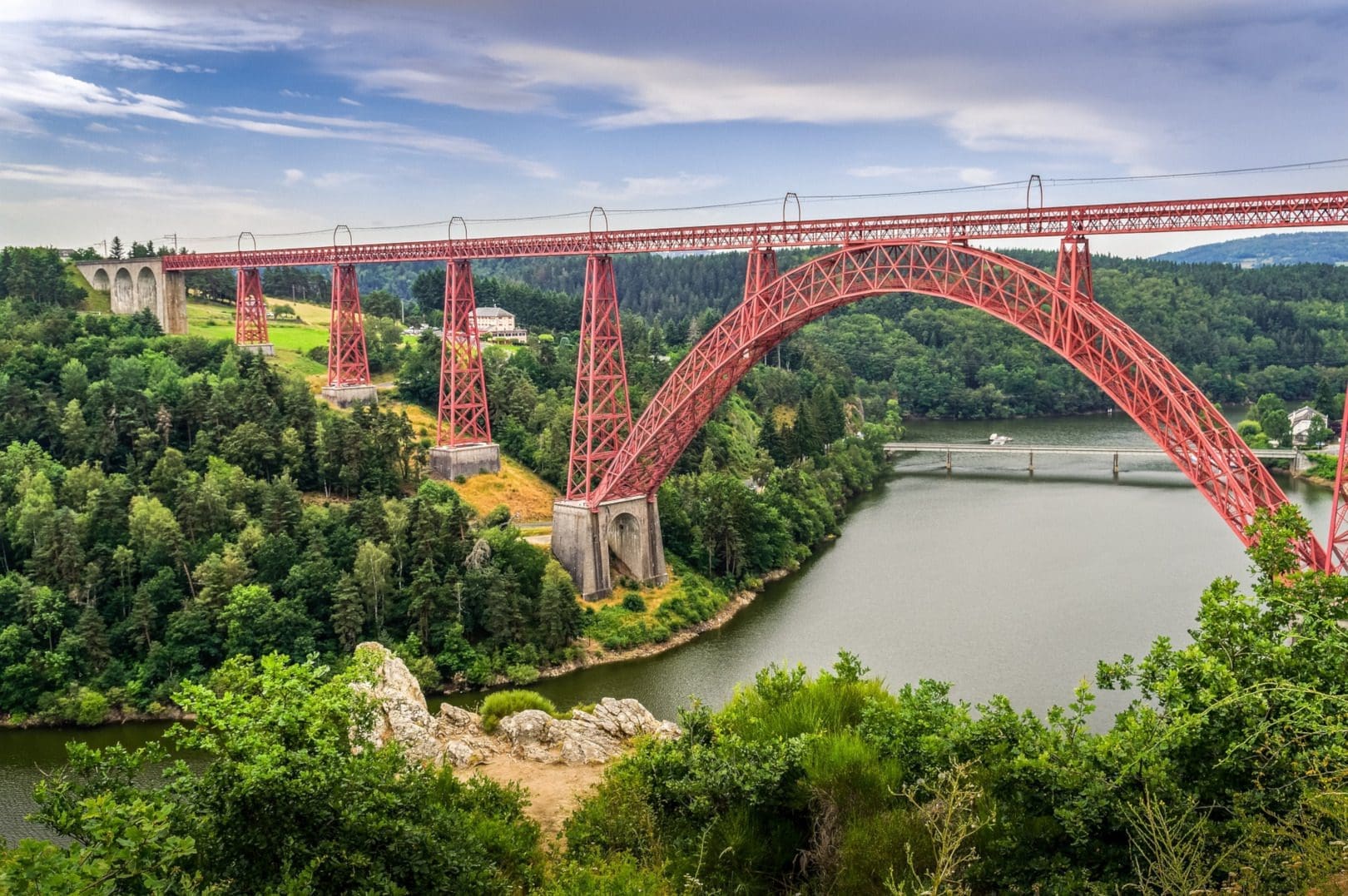 Viaduc de Garabit France by Train