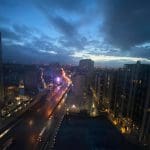 View from Wilde Aparthotel at dawn