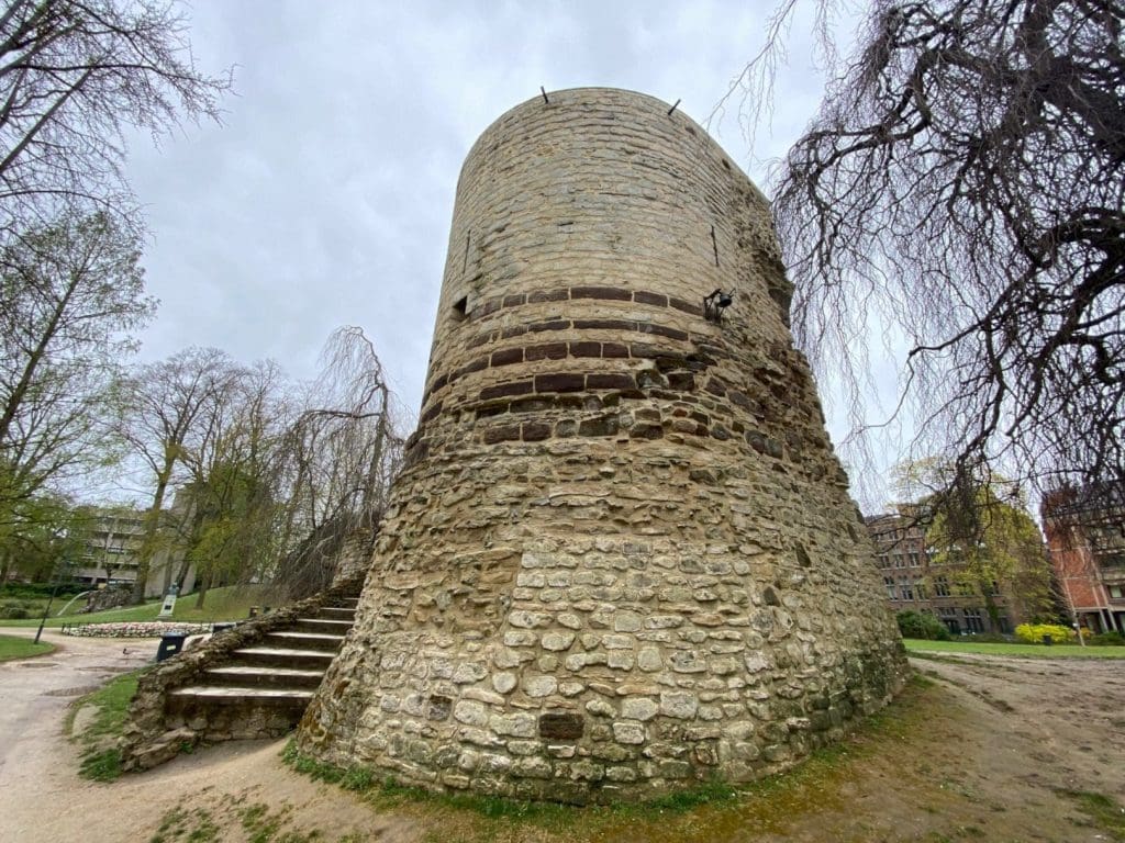 Prt of the medieval town wall