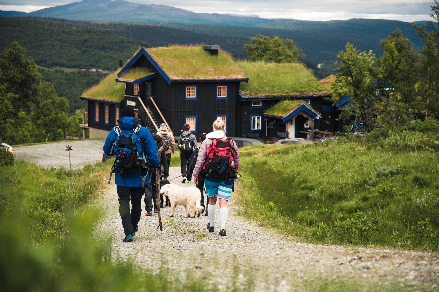 Mountain lodge in Sweden