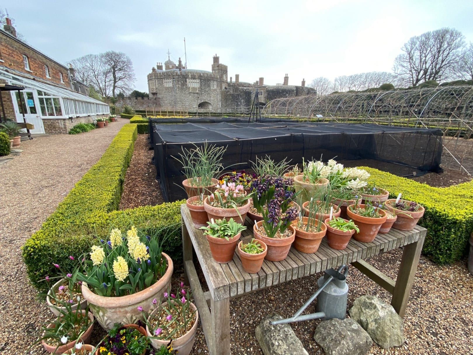 The gardens at Walmer Castle