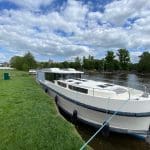 Moored up at Eton