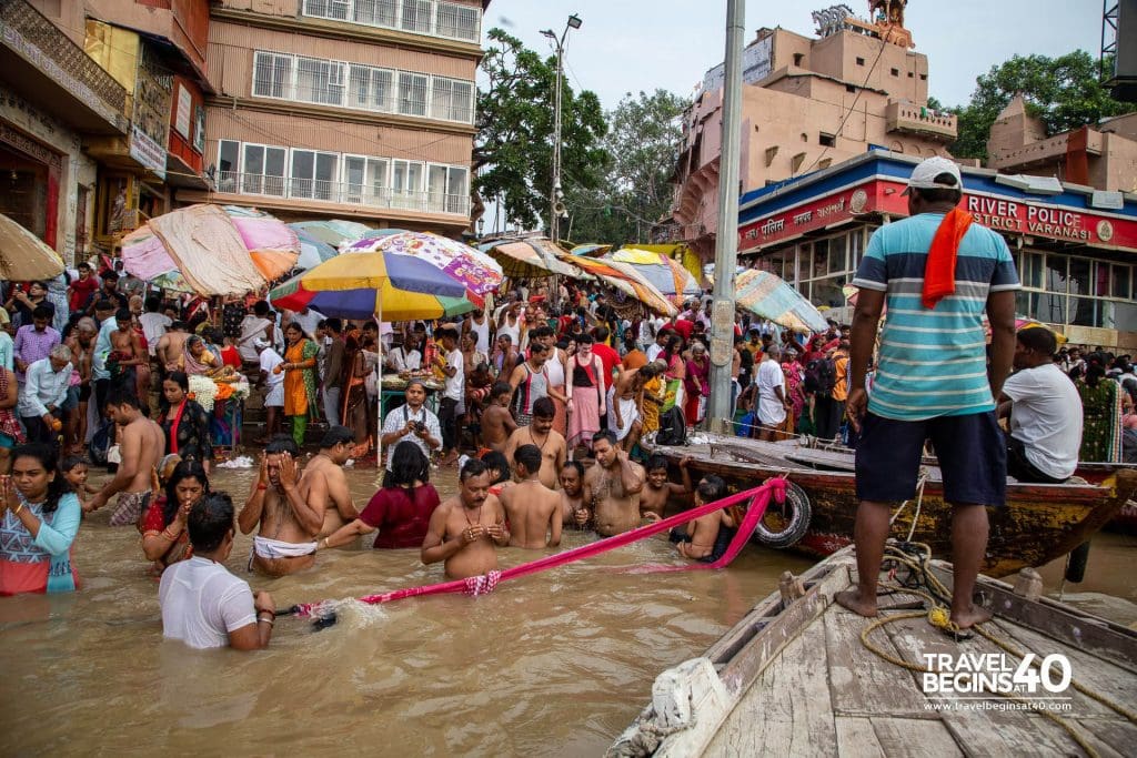 Crowds at Dashashwamedh Ghat