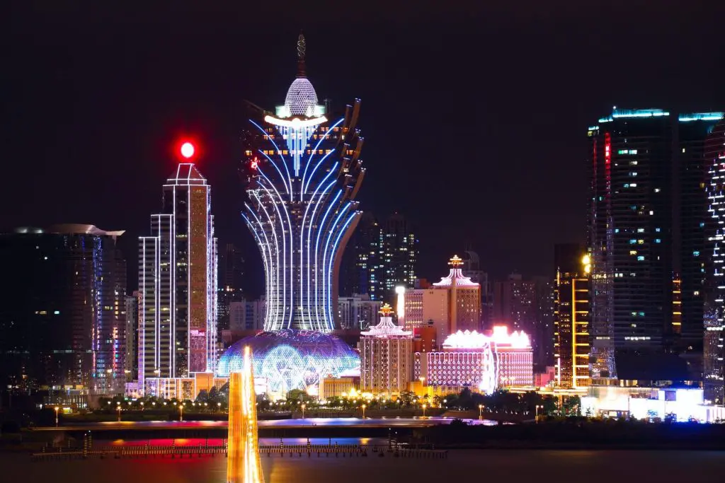 Macao, casinos in asia