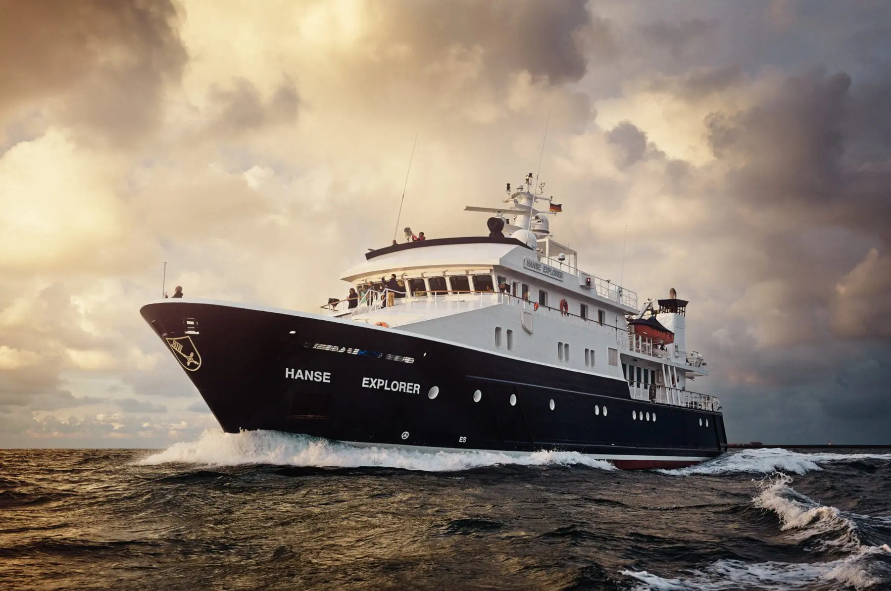 EYOS Arctic Superyacht Hanse Explorer for 2023