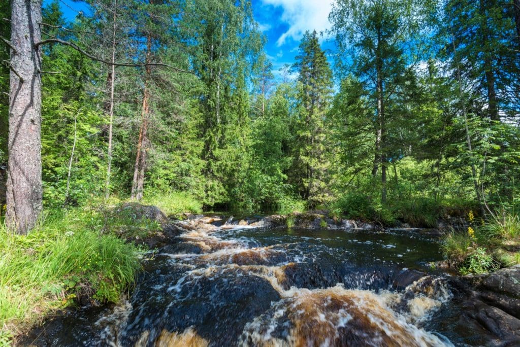 waterfalls in russia